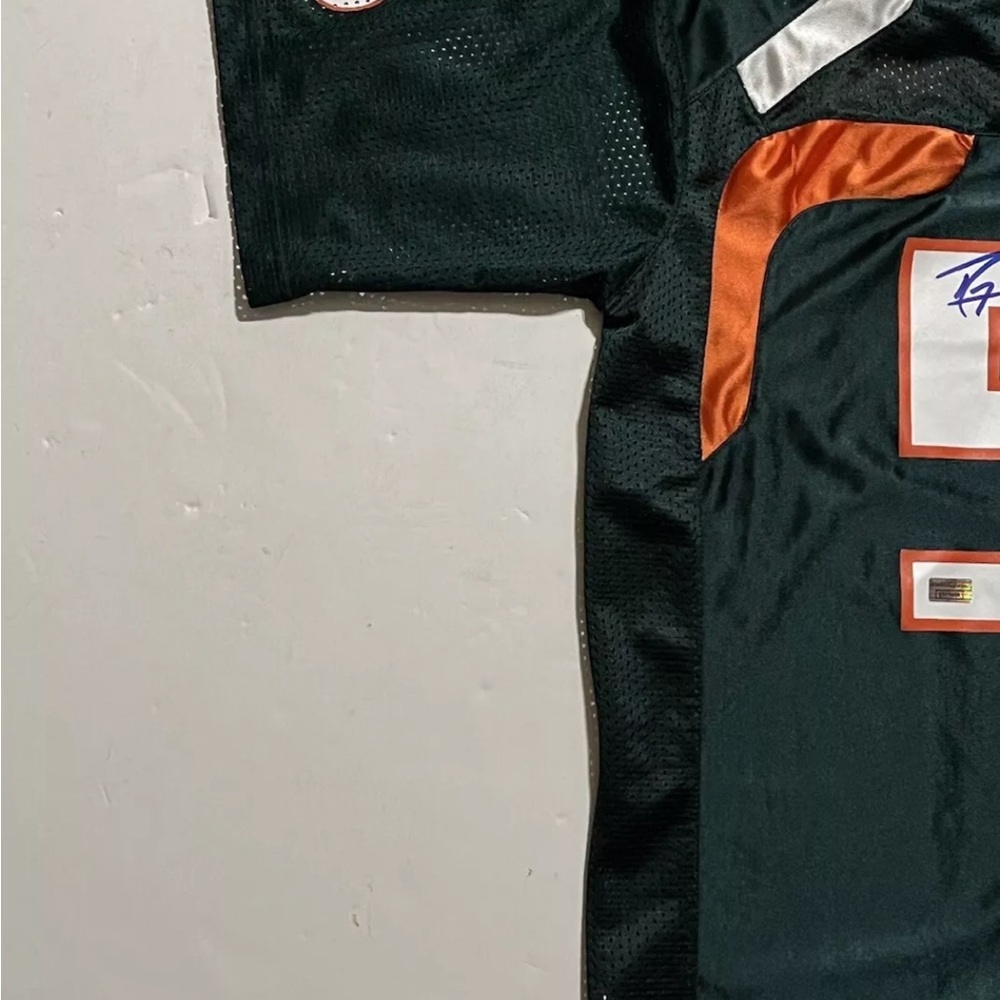 Ray Lewis HOF Signed Miami Hurricanes #5 Jersey with COA(Authentication Direct) - Picture 7 of 16